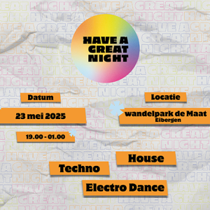 TICKETS HAVE A GREAT NIGHT 23 MEI 2025